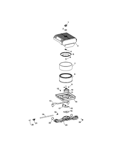 Part Location Diagram of KH-24-294-27-S Cub Cadet Evaporative Hose Connector
